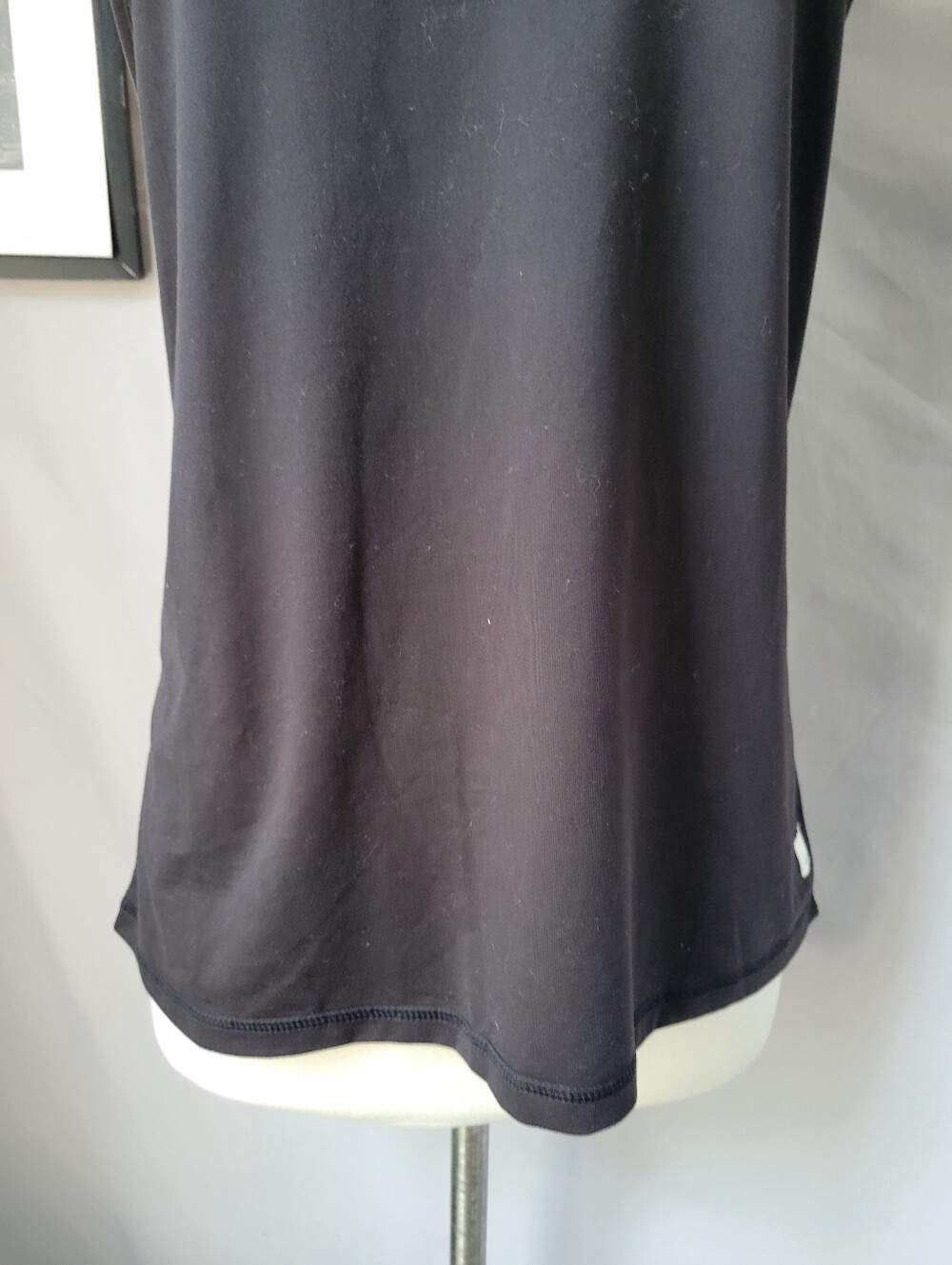 Vuori Lux Racerback Performance Tank Top Black L - Picture 6 of 12